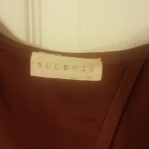 Solemio high low sleeveless cutout dress - Picture 5 of 6